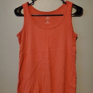 Women's coral tank top size S